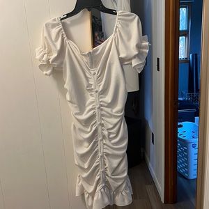 White dress